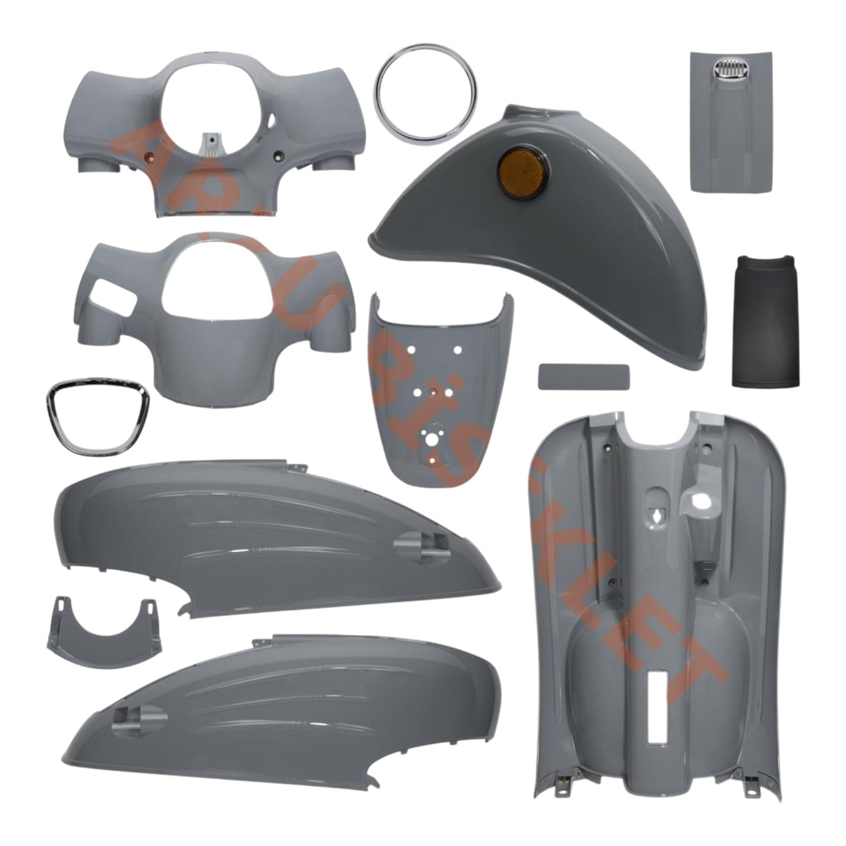 Mondial Turismo Kaporta Seti (Gri) (Boyalı Aksam)