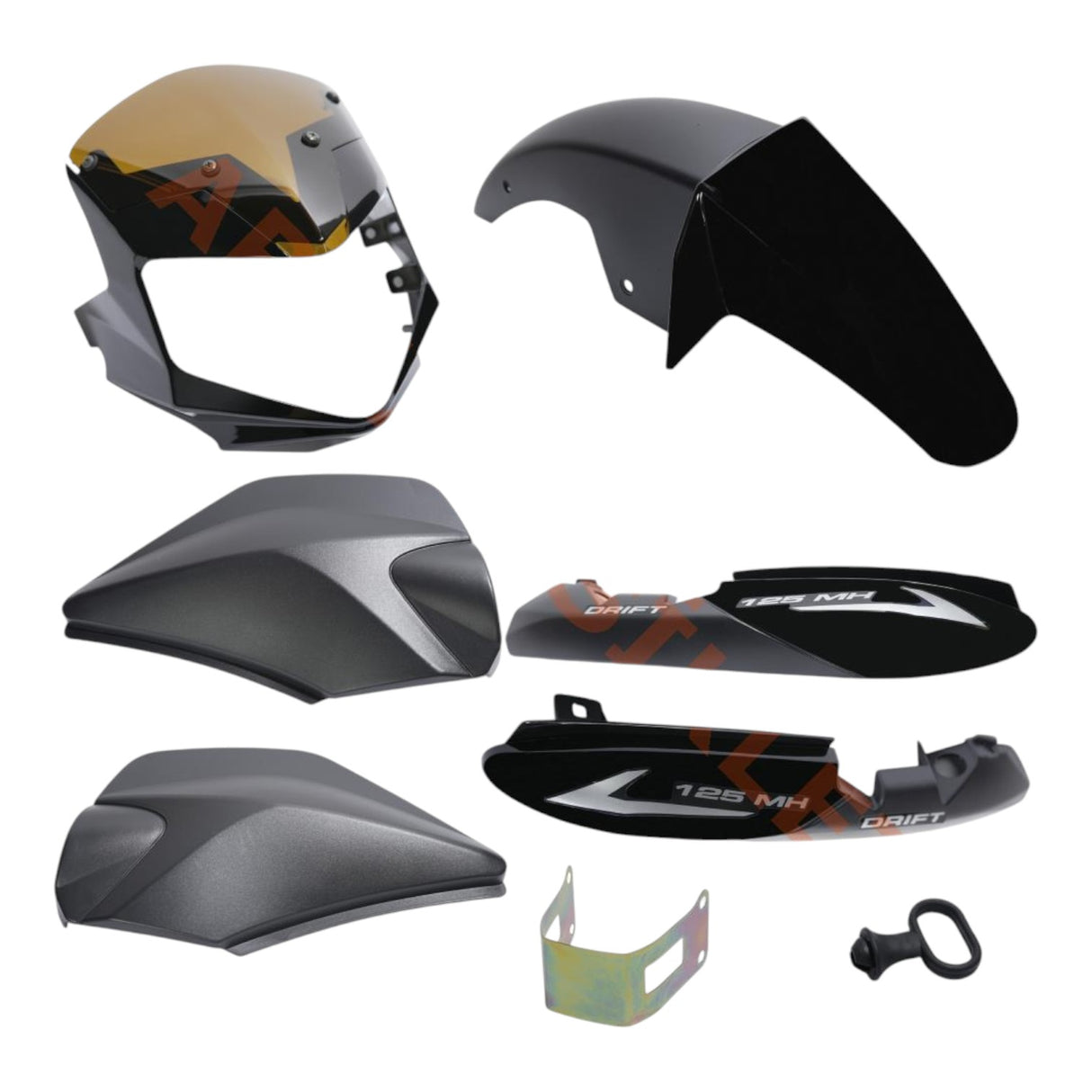 Mondial MH Drift Kaporta Seti (Siyah)