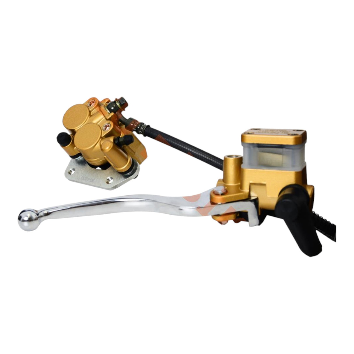 CG Serisi Ön Fren Merkezi Alt & Üst Komple (Fren Kolu Krom) (Sarı)