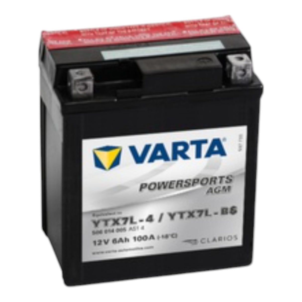 Varta Motosiklet Aküsü YTX7L-BS 12V6Ah (Suyu Yanında)