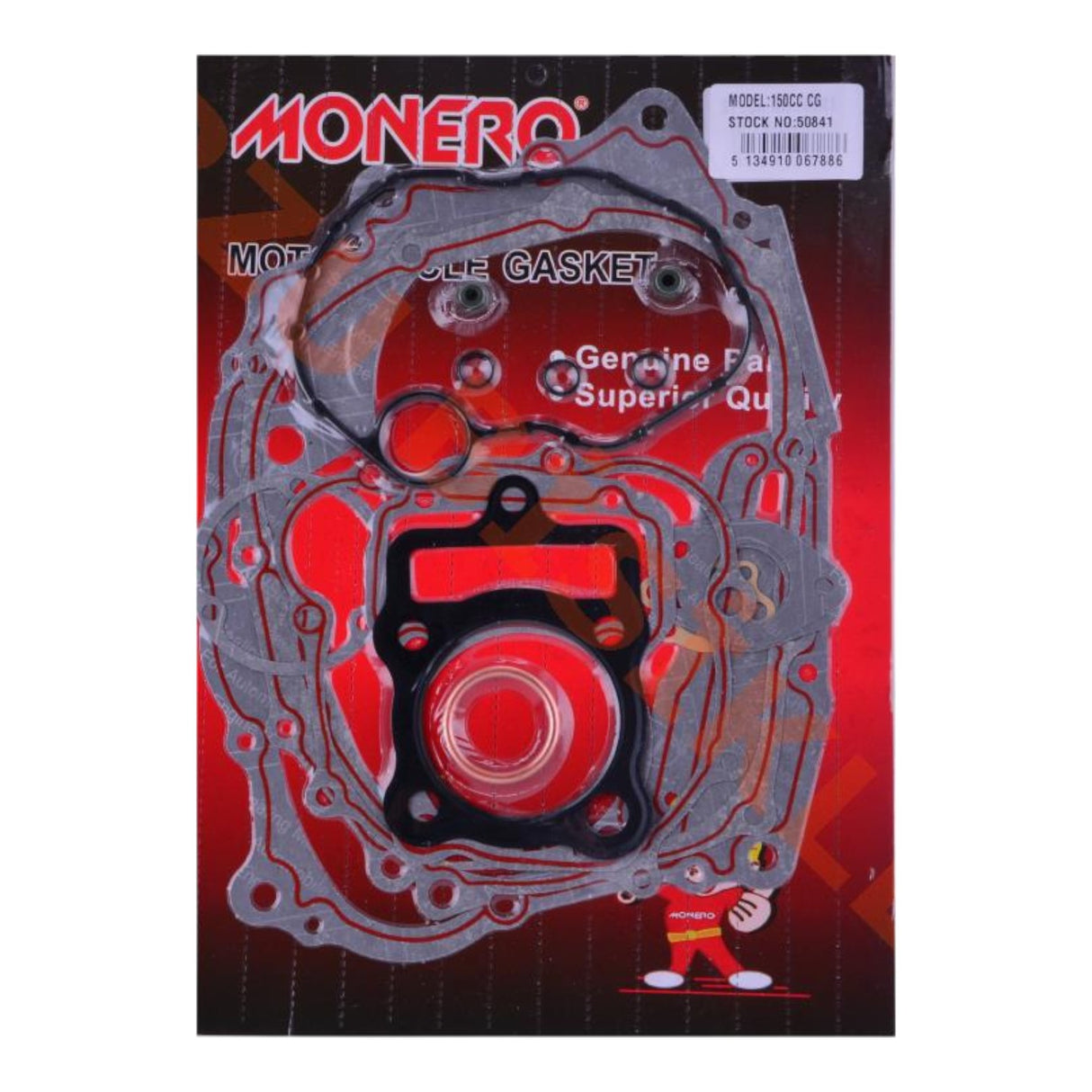 CG 150cc Conta Takımı (Subap Keçesi Dahil) (Silikonlu)