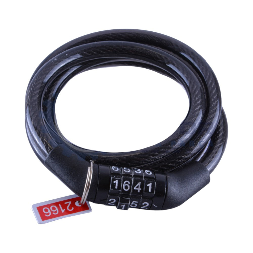 HALAT KİLİT DOLAMALI 4' LÜ ŞİFRELİ 8 x 100 CM RECTUS