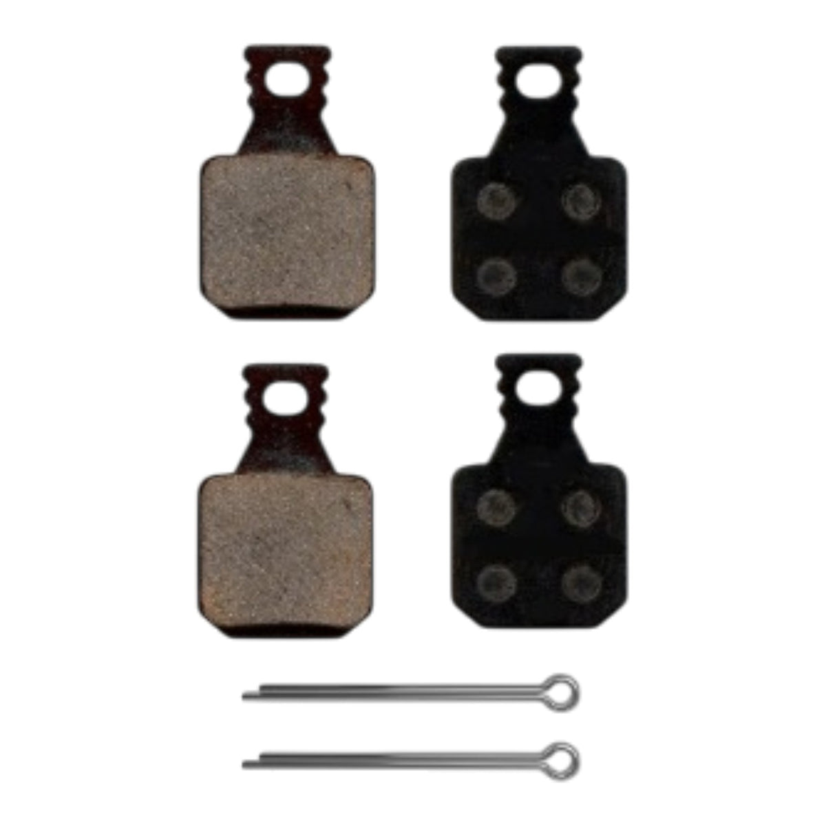 Bisiklet Disk Fren Balatası (Yarı Metalik) (EZmtb BP1017) (Kartlı)