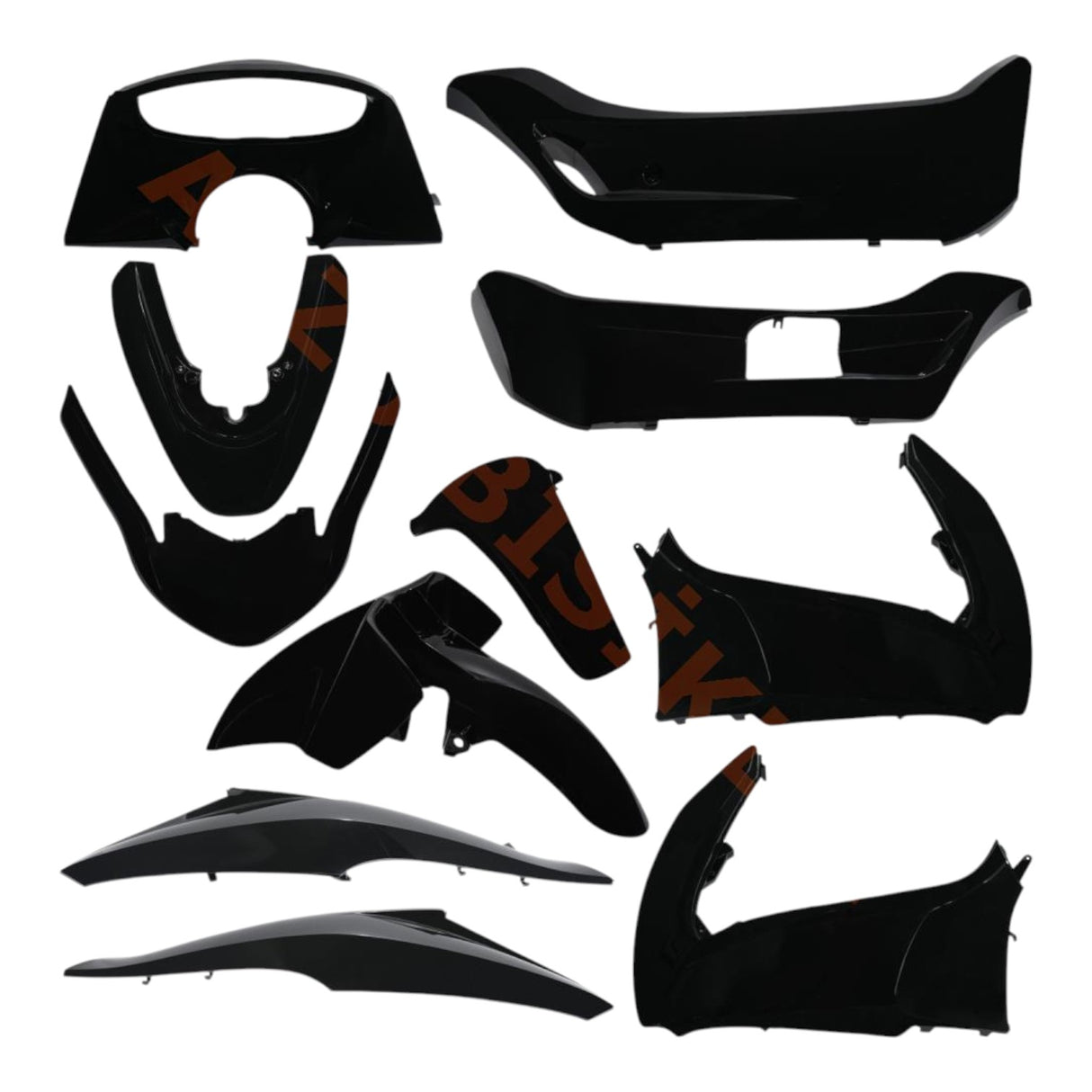 Honda PCX Kaporta Seti (Siyah) (2011-2013) (OEM)