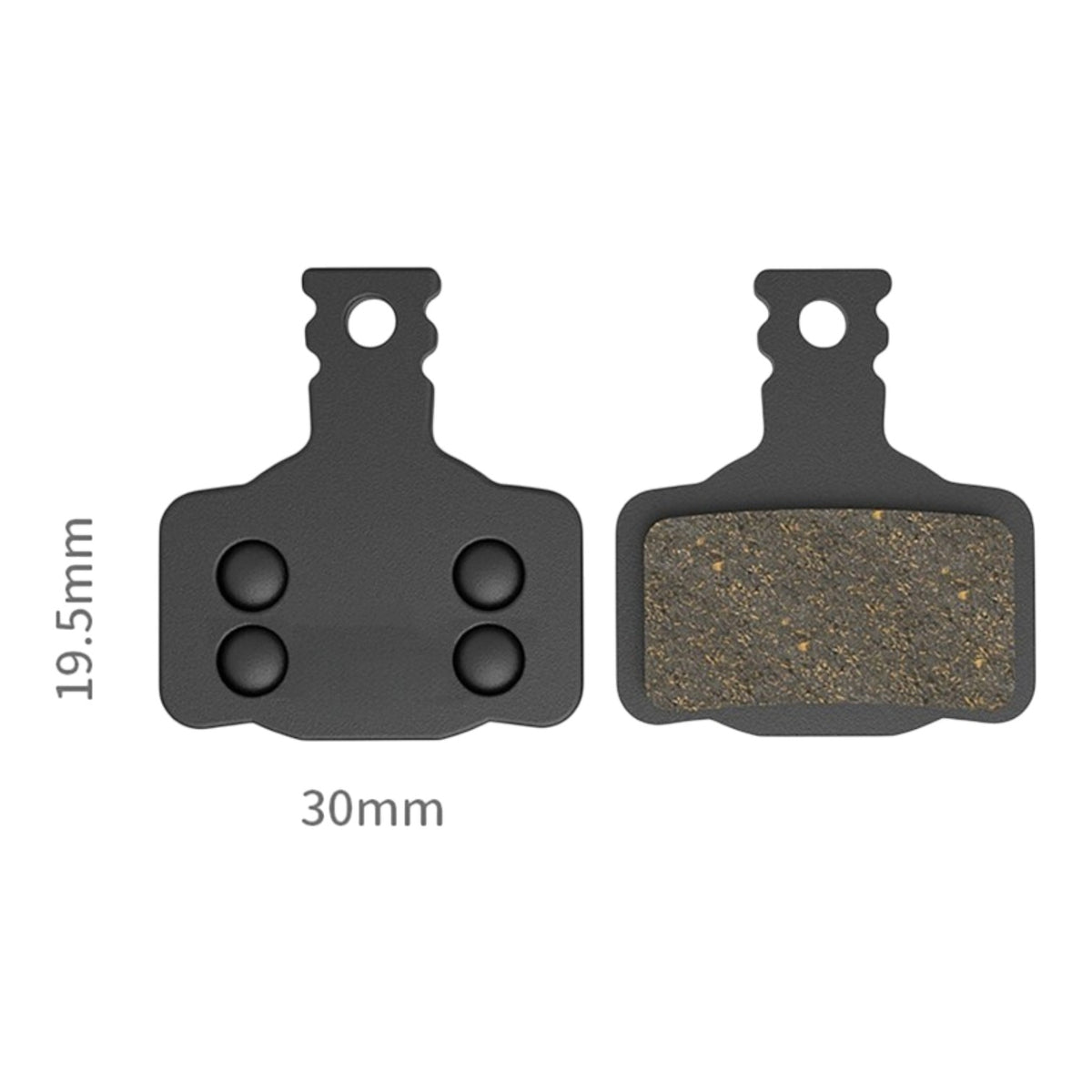 Bisiklet Disk Fren Balatası (Yarı Metal) (BP1016) (Kutulu)
