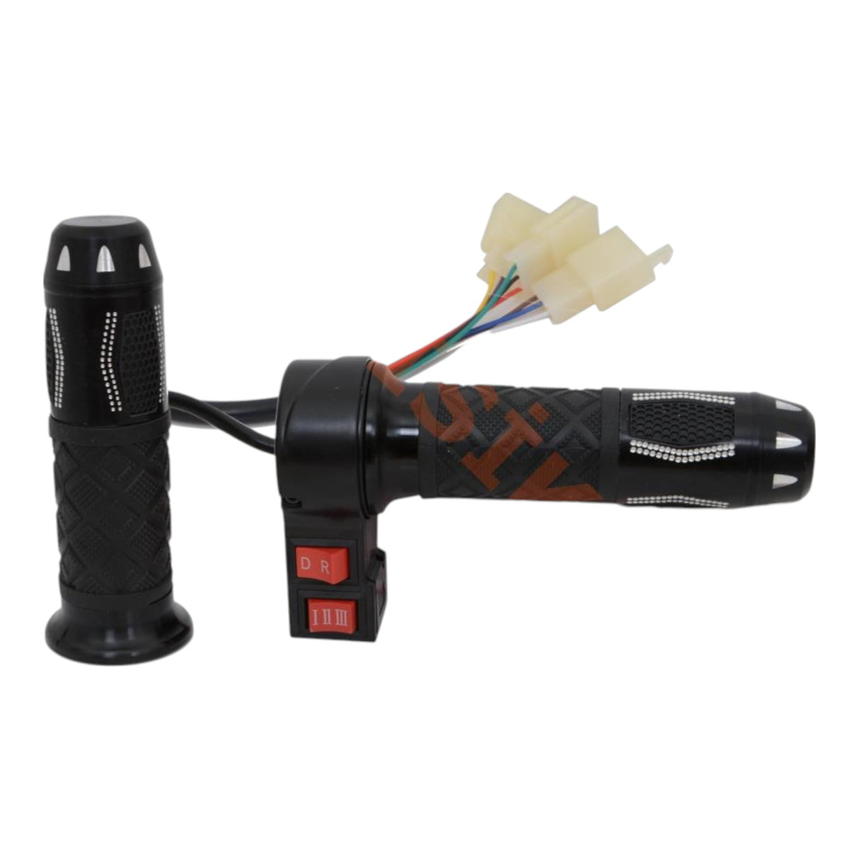 E-Bike Gaz Kolu (Takım) (Siyah) (3 Vites, İleri, Geri)