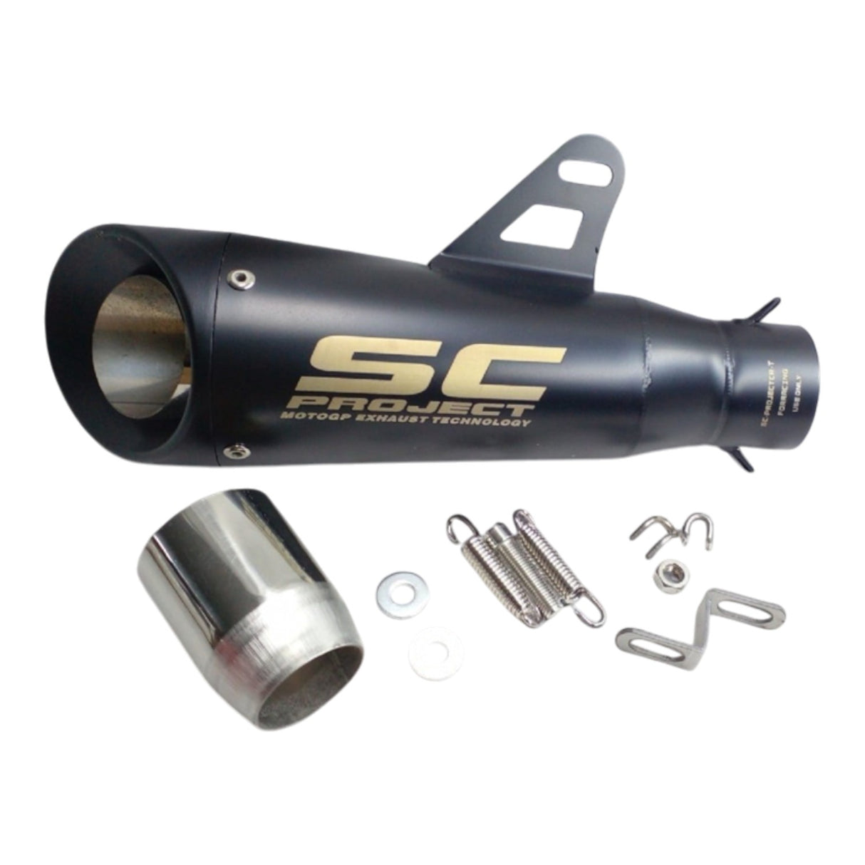 Modifiye Egzoz A-1 310*51mm (Rialli) (SC Project Görünümlü)