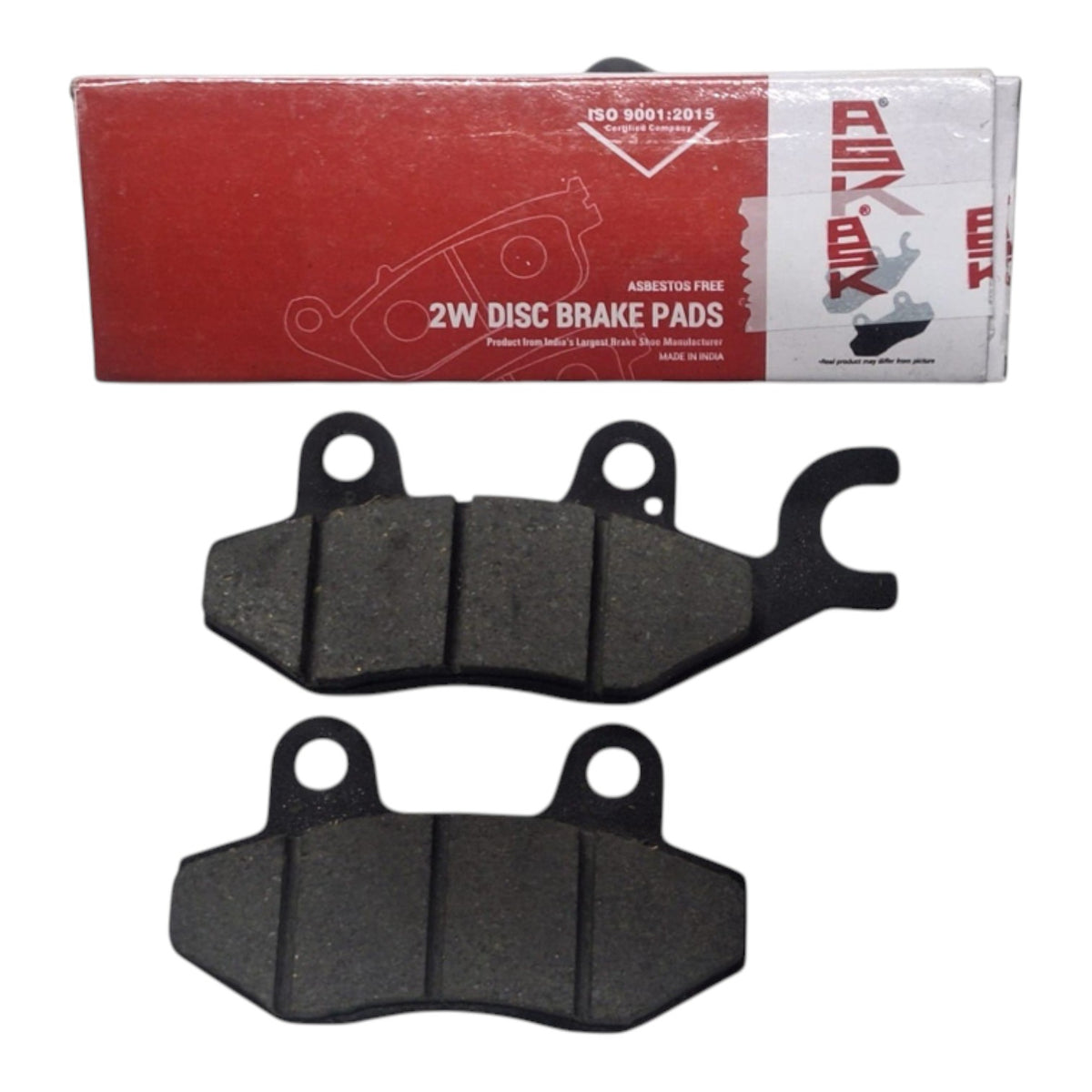 Yamaha Crypton Ön Fren Disk Balatası (FA197) (Yeni Model) (TVS Apache, Yamaha YBR 250, Honda CBF 250) (ASK)