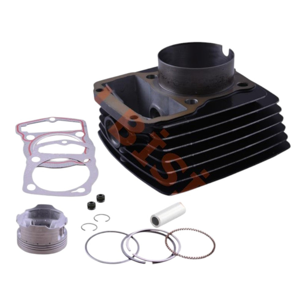 Kuba Çita Silindir Komple 13 Perno (65,5 mm) (YÜK:69 mm) (Siyah)