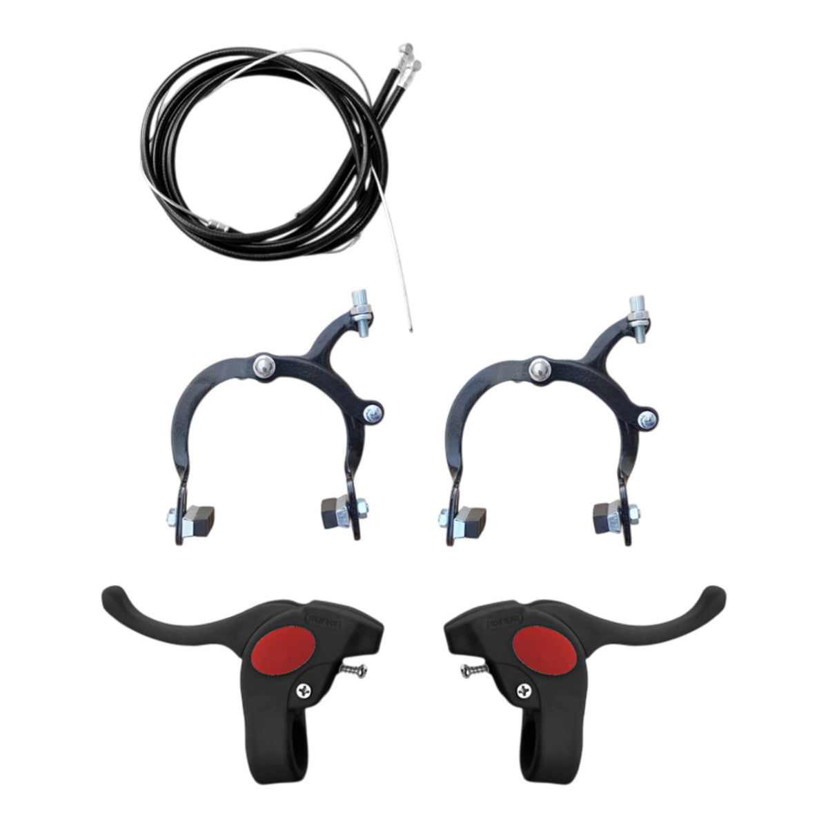 Bisiklet BMX Fren Takımı (16-20 Jant) (Siyah) (İthal)