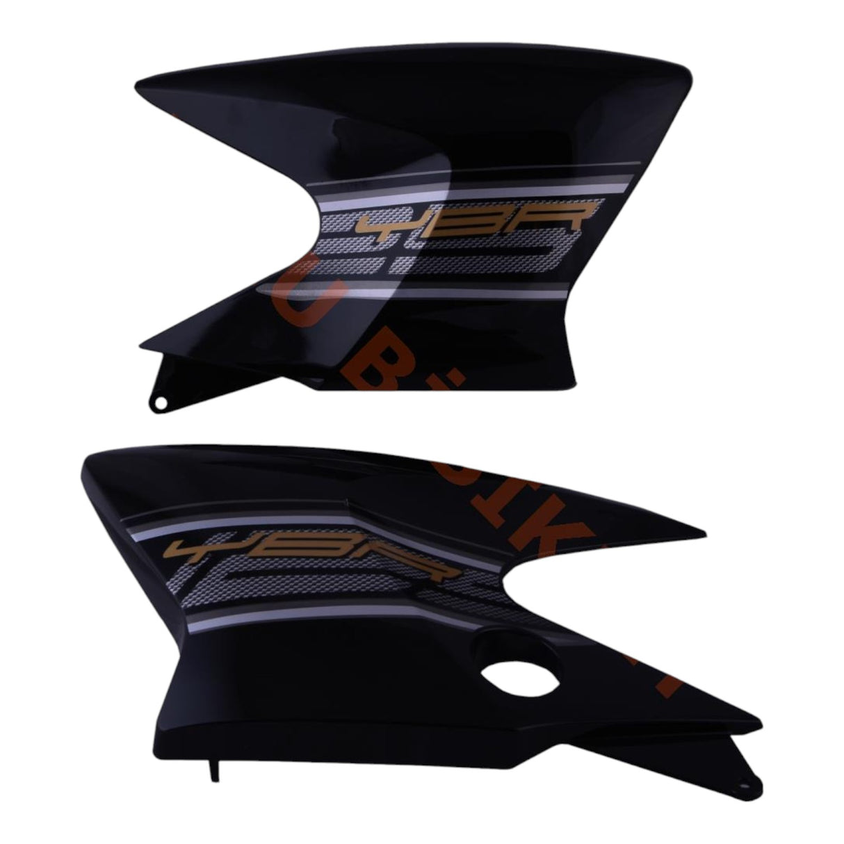 Yamaha YBR-K Benzin Depo Grenajı (Siyah) (Takım)