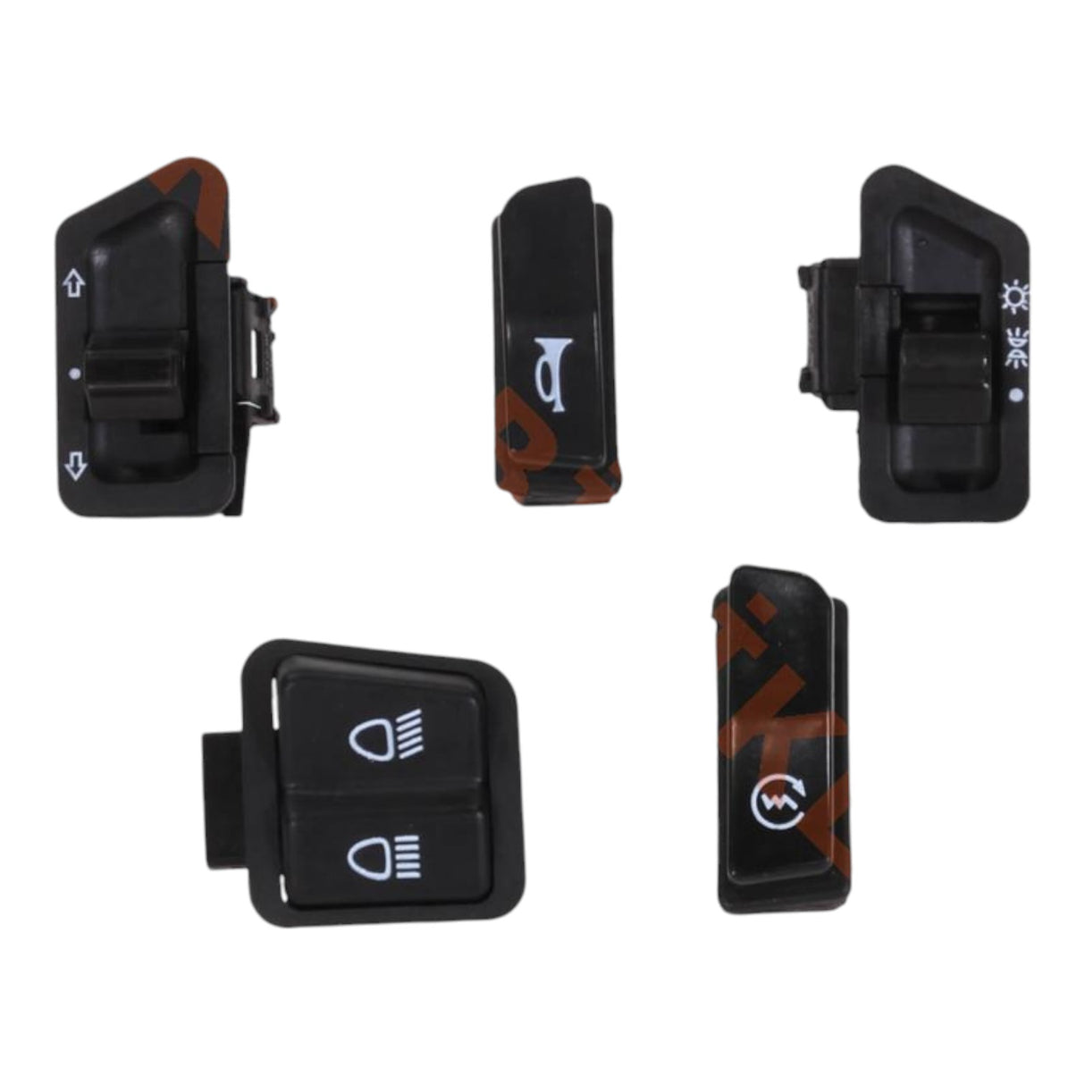 Arora Special Alfa Düğme Seti 5 "li Scooter