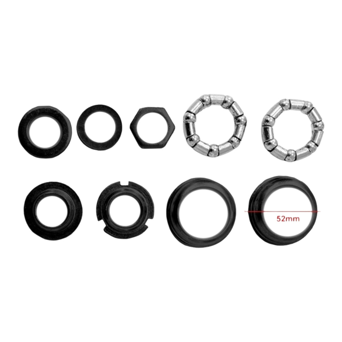 Bisiklet Amerikan Tip Orta Yatak (52 mm) (Büyük Model) (Kutulu)