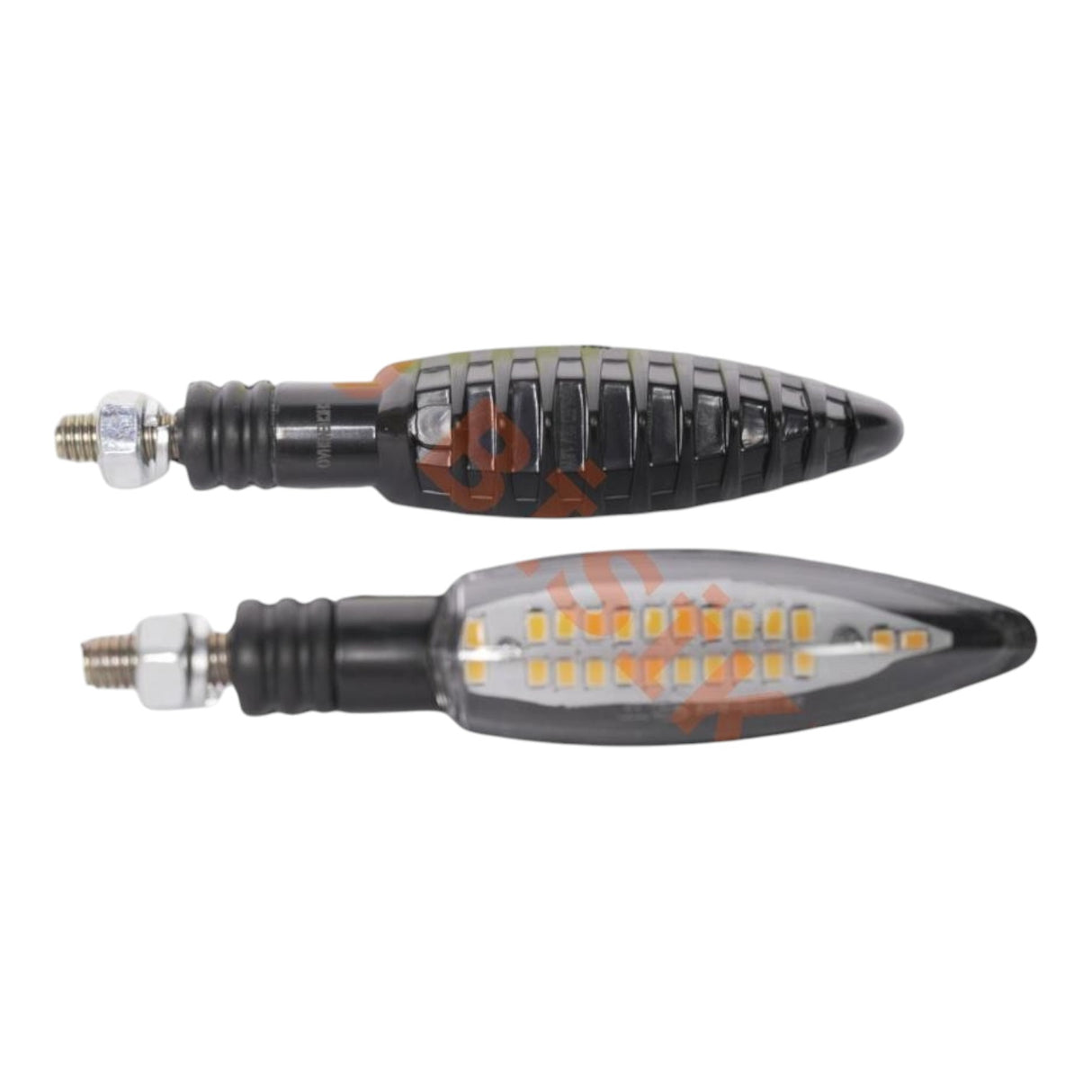 LED Sinyal (Sarı Işık) (Takım) (Siyah) (1011) E Belgeli