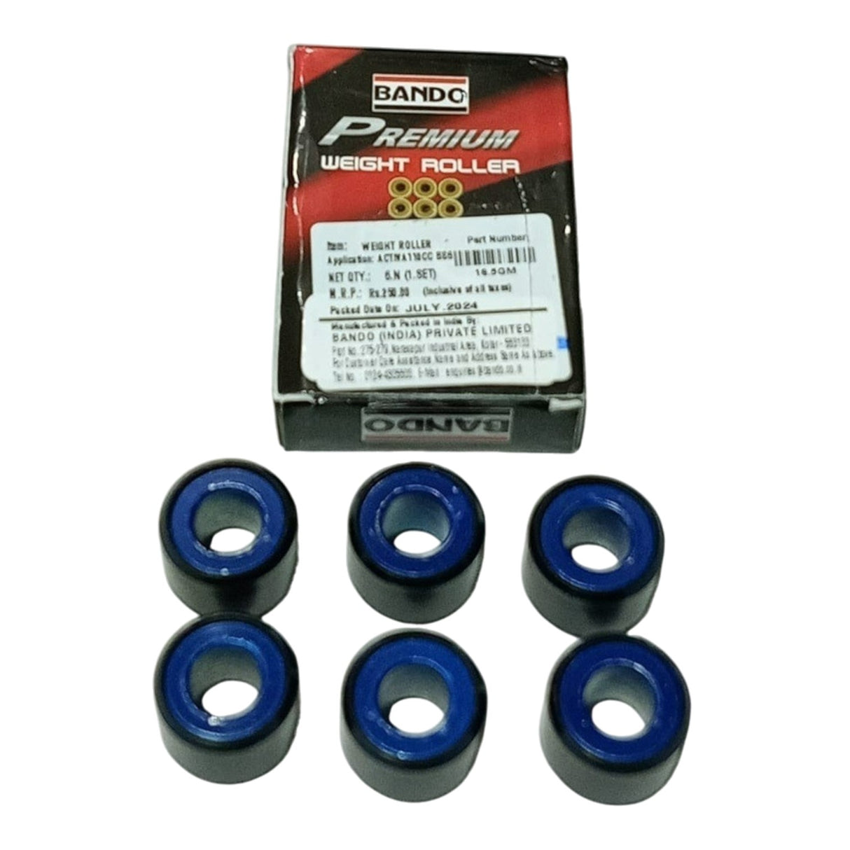 TVS Jupiter 125 Tahrik Seti (Bando) (Hindistan) (16,5gr) (20-15mm) (TVS Ntorq, Honda Activa 125i, Dio PCX)