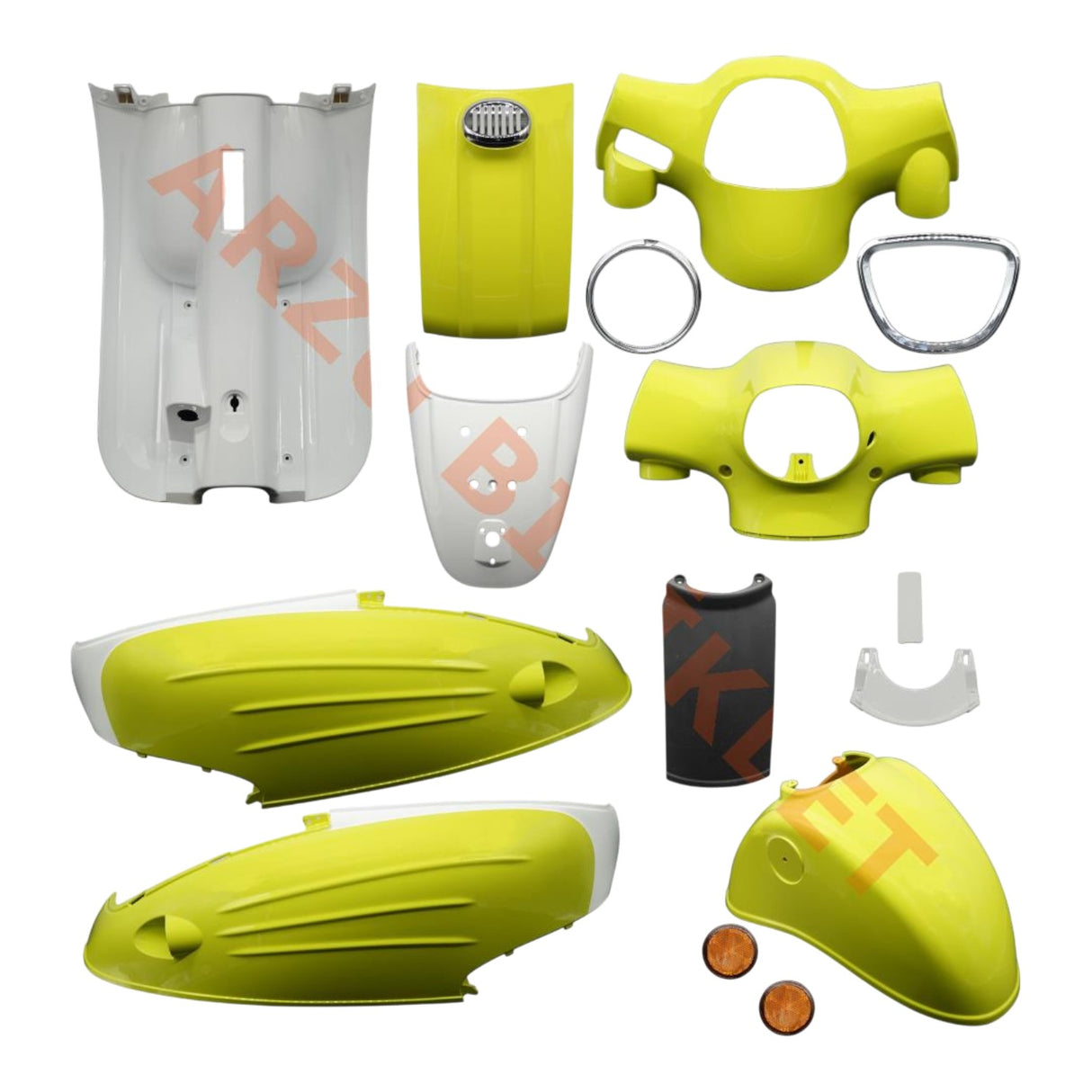 Mondial Turismo Kaporta Seti (Sarı) (Boyalı Aksam)