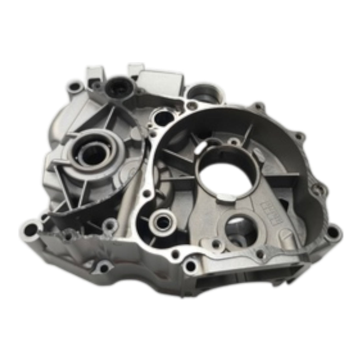 CG 125 Serisi Sol Karter (Gri) (Rulmanlı)