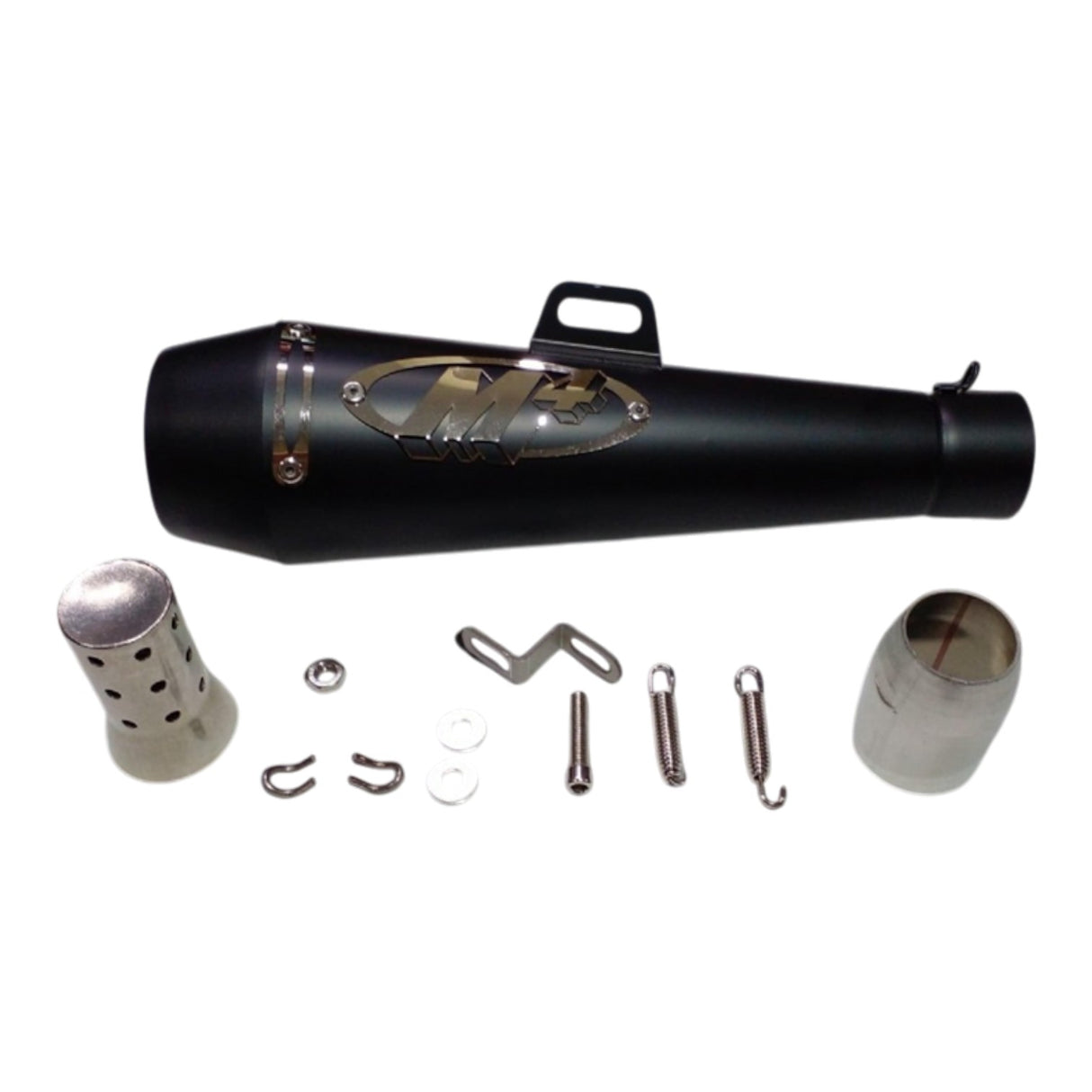 Modifiye Egzoz Black M4-350*51mm Rialli (M4 Görünümlü)