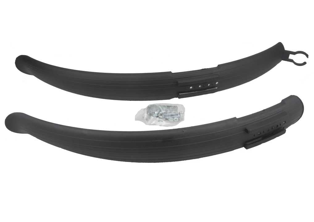 MTB Plastik Çamurluk Uzun Model (Siyah)