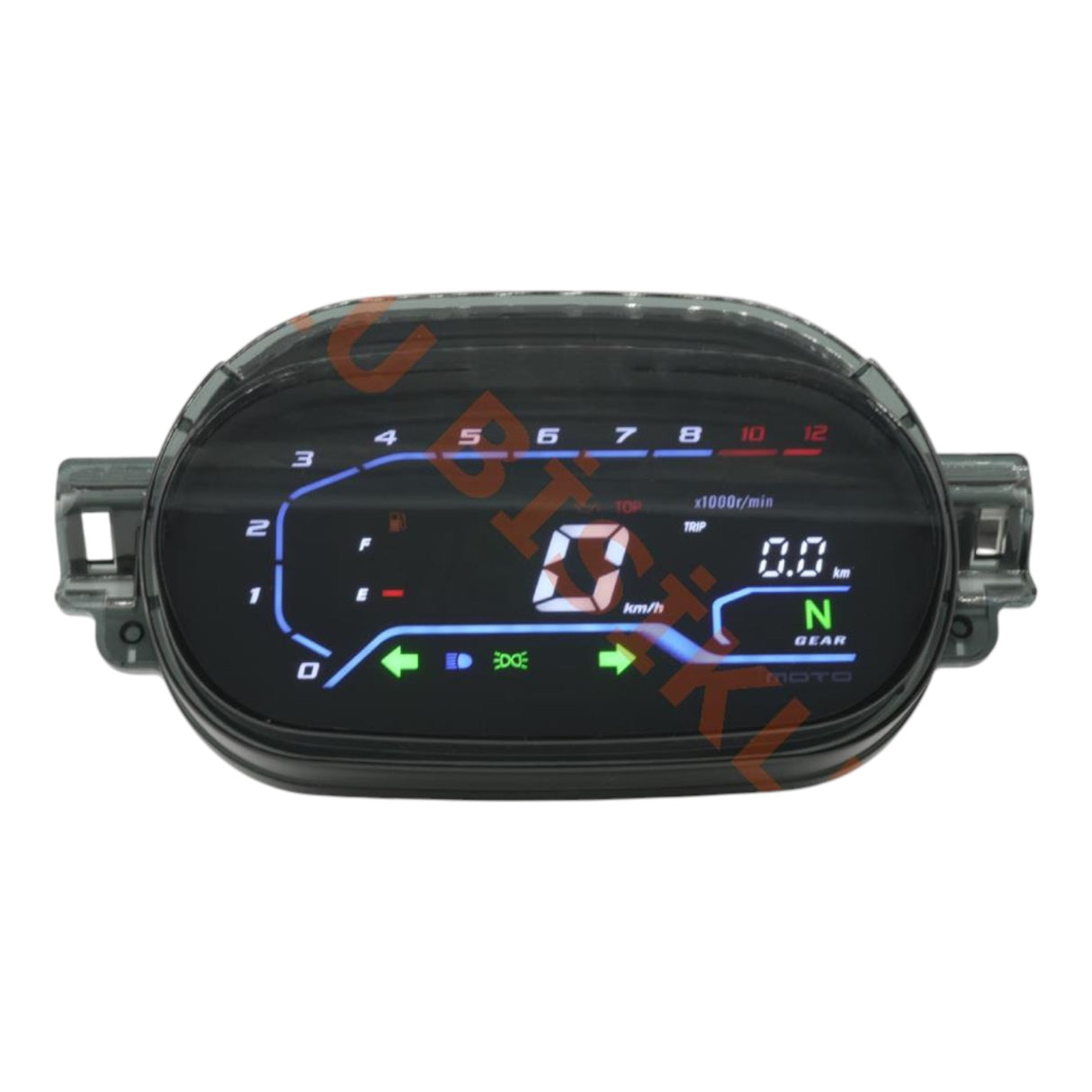 Ramzey Kalipso Kilometre Saati (Dijital) (Dayun, Çelik, Belderia) Monero