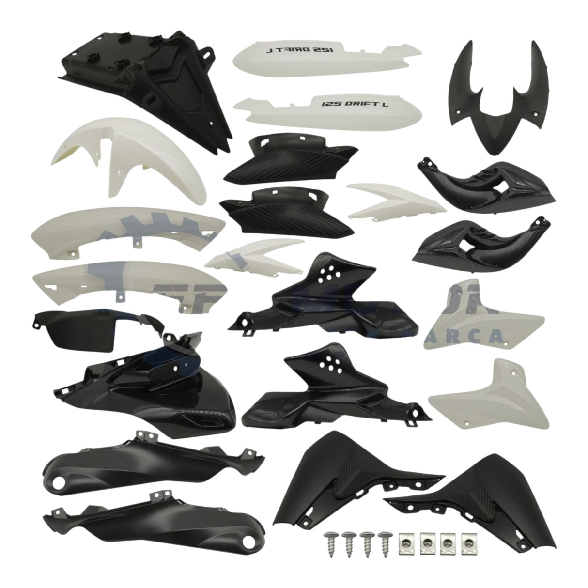 Mondial Drift L Kaporta Seti (Beyaz)