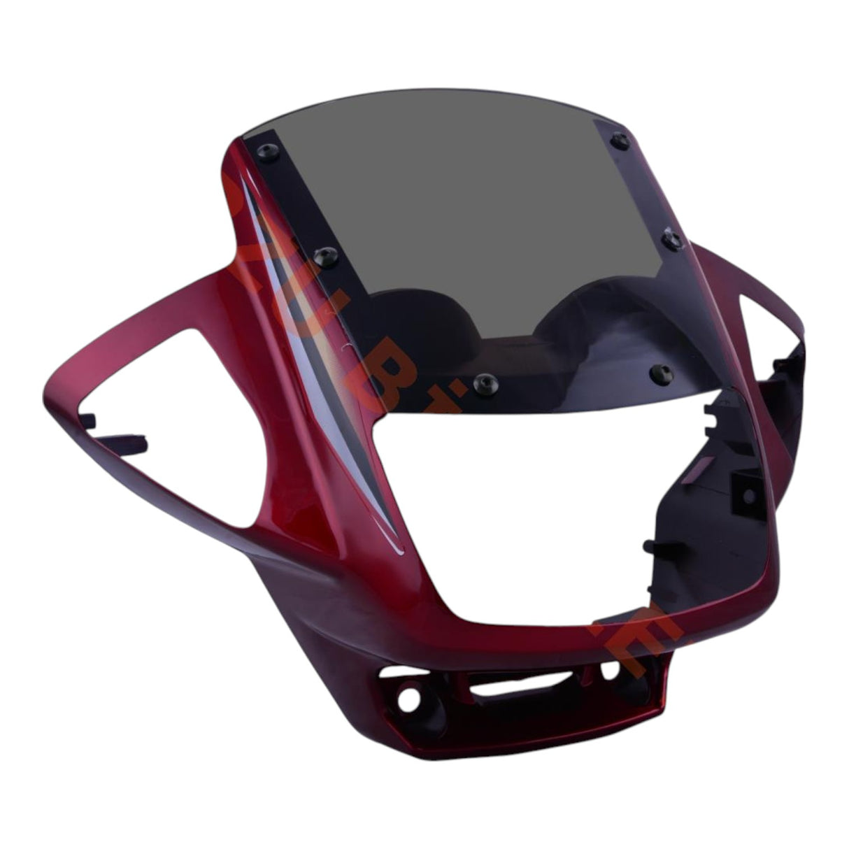 Yamaha YBR 125 Far Paneli (Bordo) (Kare)