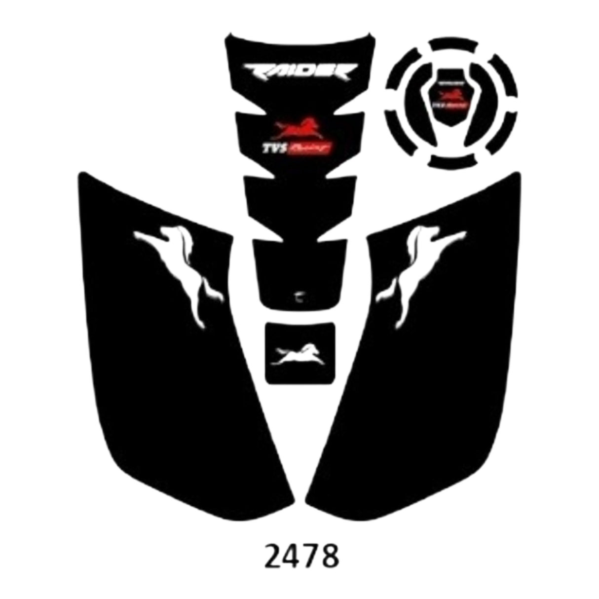 Tank Pad TVS Raider 2478
