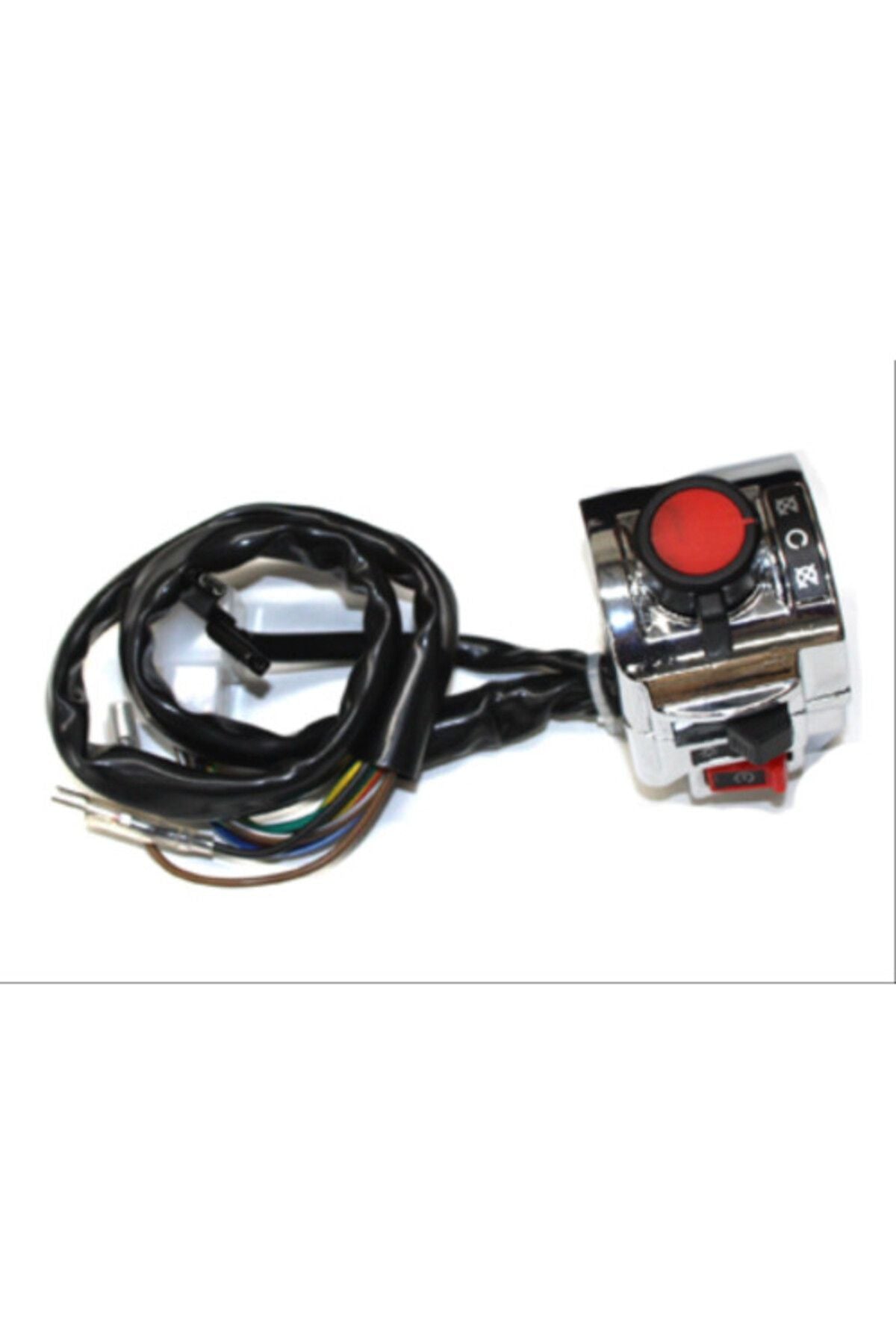 KUMANDA KOMPLE 125 KT+CHOPPER (NİKEL) SAĞ