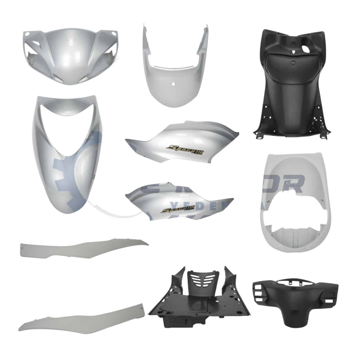 Honda Spacy Kaporta Seti (Gümüş)