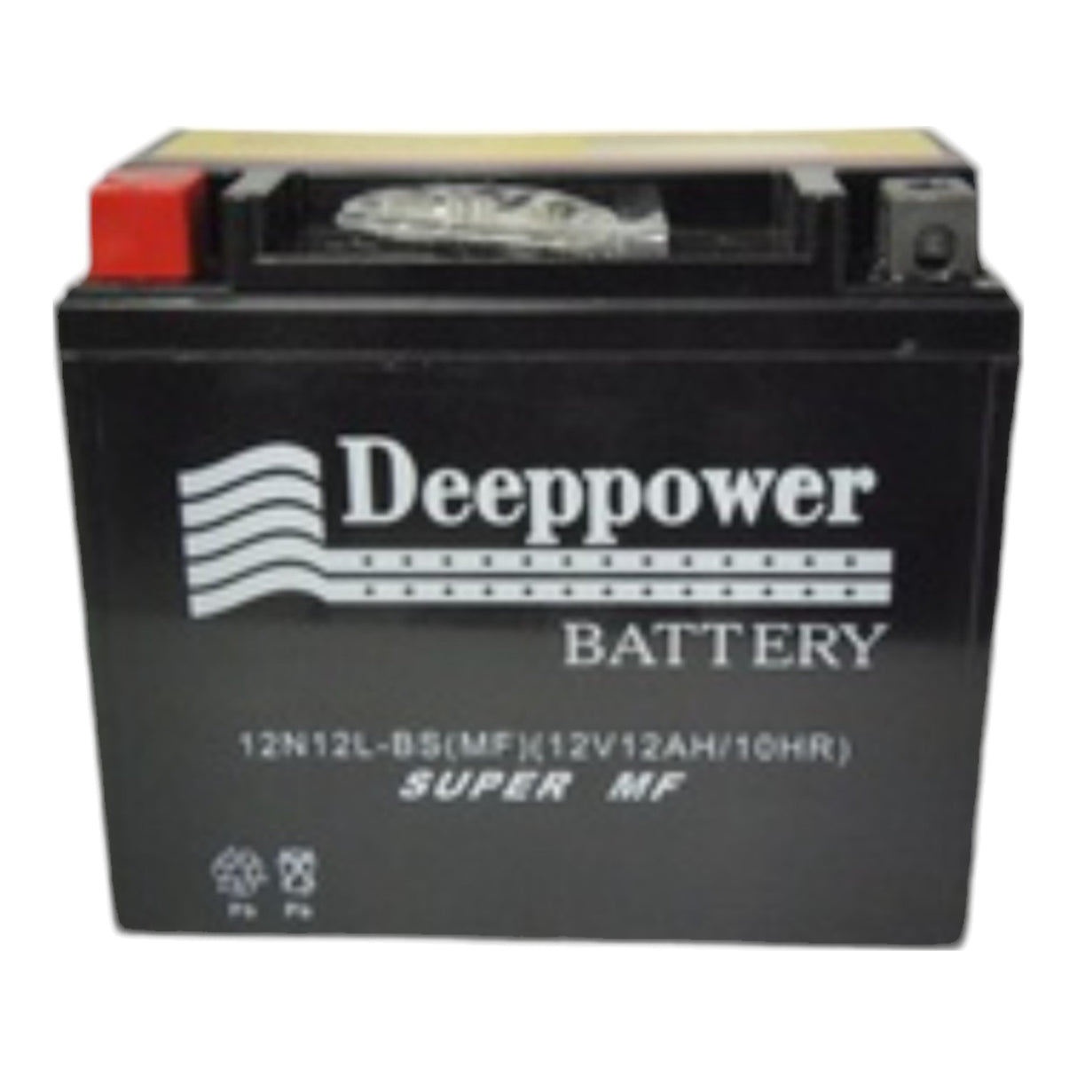 Deeppower Motosiklet Aküsü 12N12L-BS (12V 12AH/10HR)