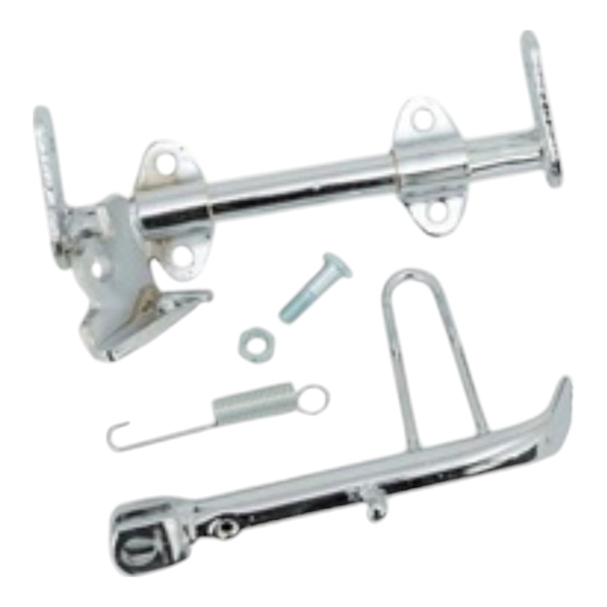 Mondial 125 KT Ön Basamak Demiri Komple (Nikelaj)