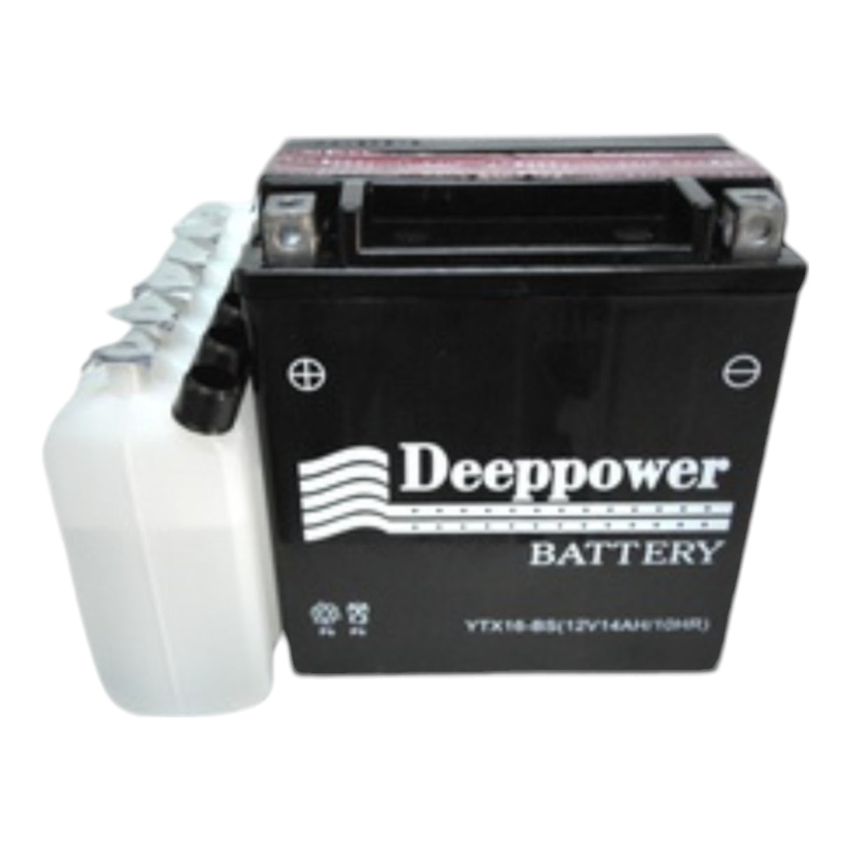 Deeppower Motosiklet Aküsü YTX16-BS (Suyu Yanında)