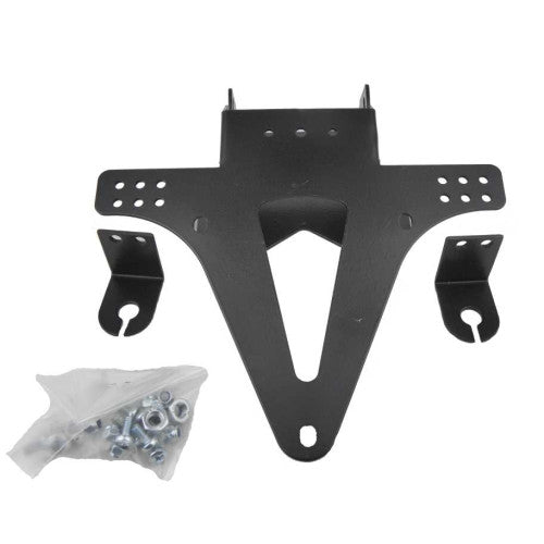 Katlanır Plakalık Demiri (Siyah) (Vidalı) (Ayarlı)