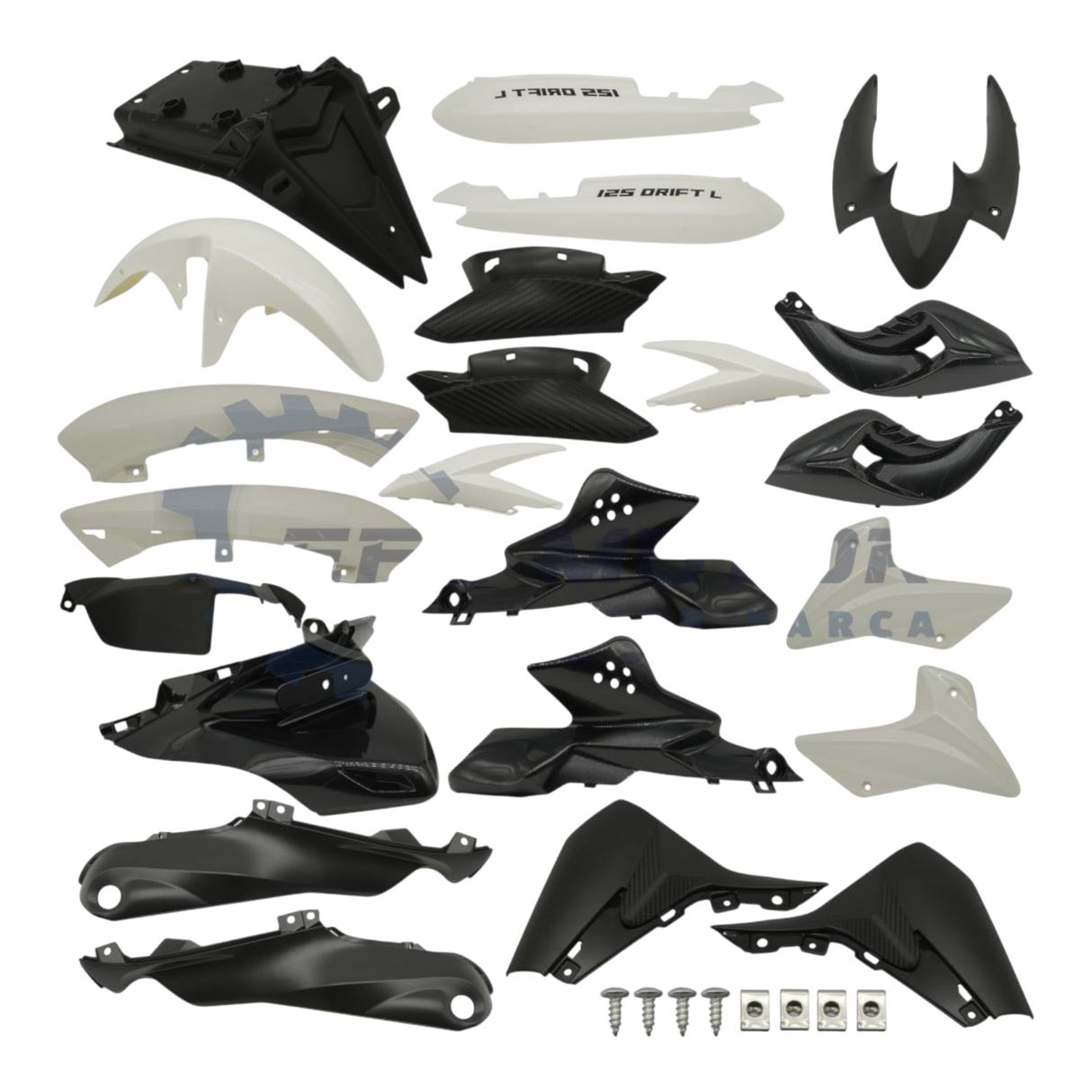 Mondial Drift L Kaporta Seti (Beyaz)