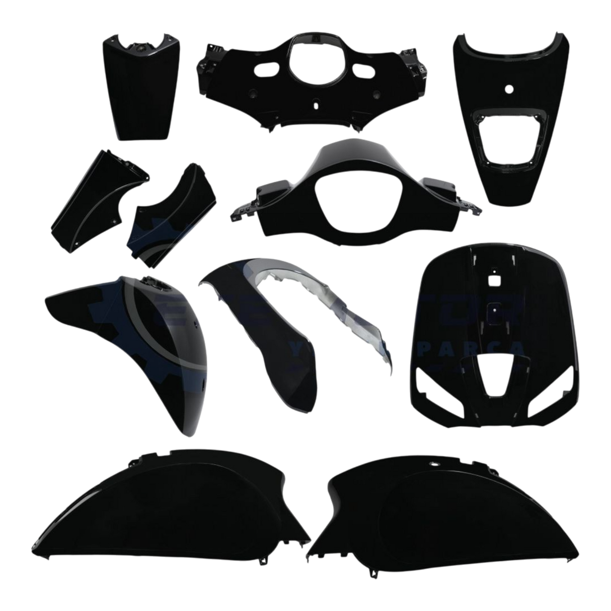 Mondial Wing Kaporta Seti (Siyah) (Boyalı Aksam)