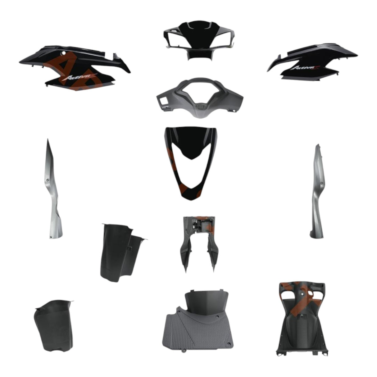 Honda Activa S Kaporta Seti (Siyah) (Eski Model)