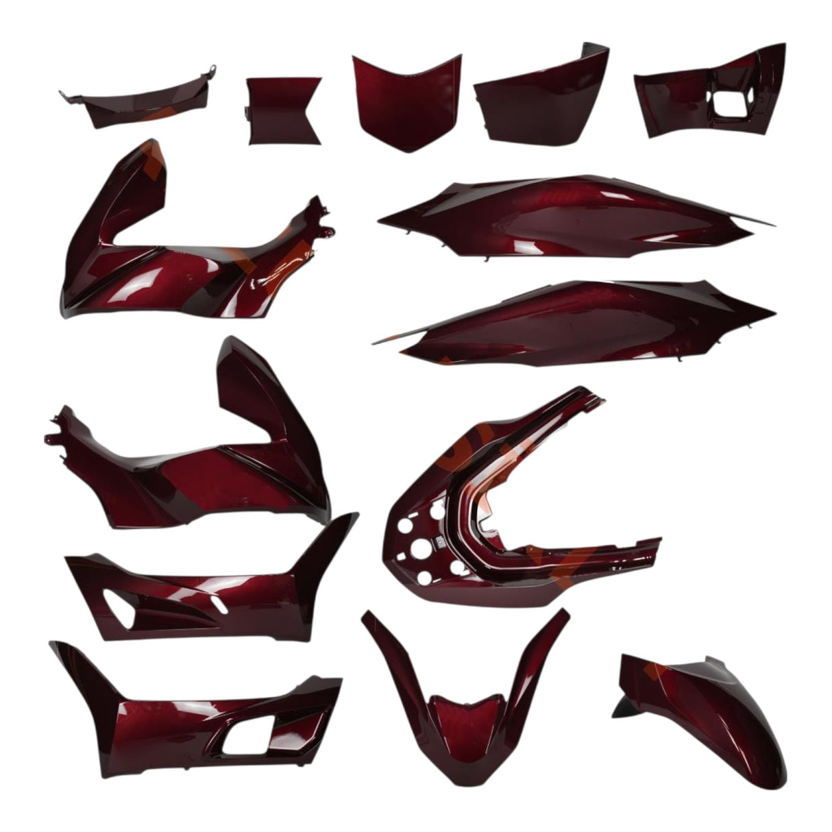 Honda PCX Kaporta Seti (Bordo) (2020-2024)