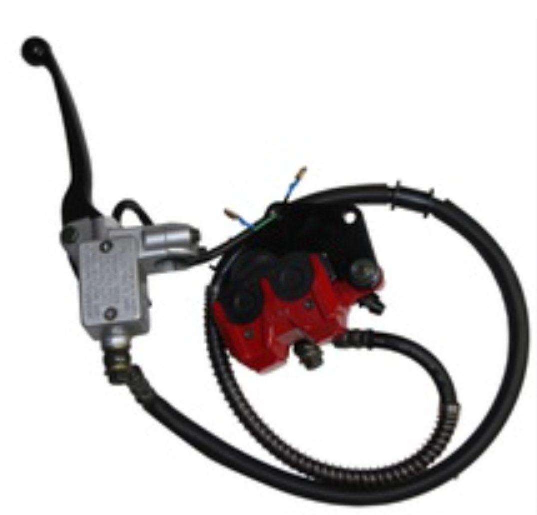 Mondial Mash Ön Fren Sistemi Komple (Kırmızı)