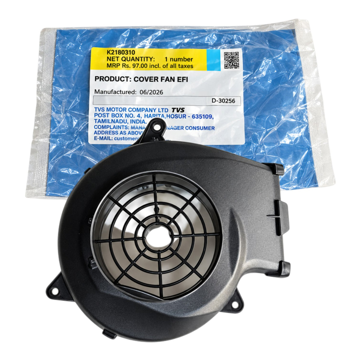 TVS Ntorq 125 Fan Kapağı (K2180310)