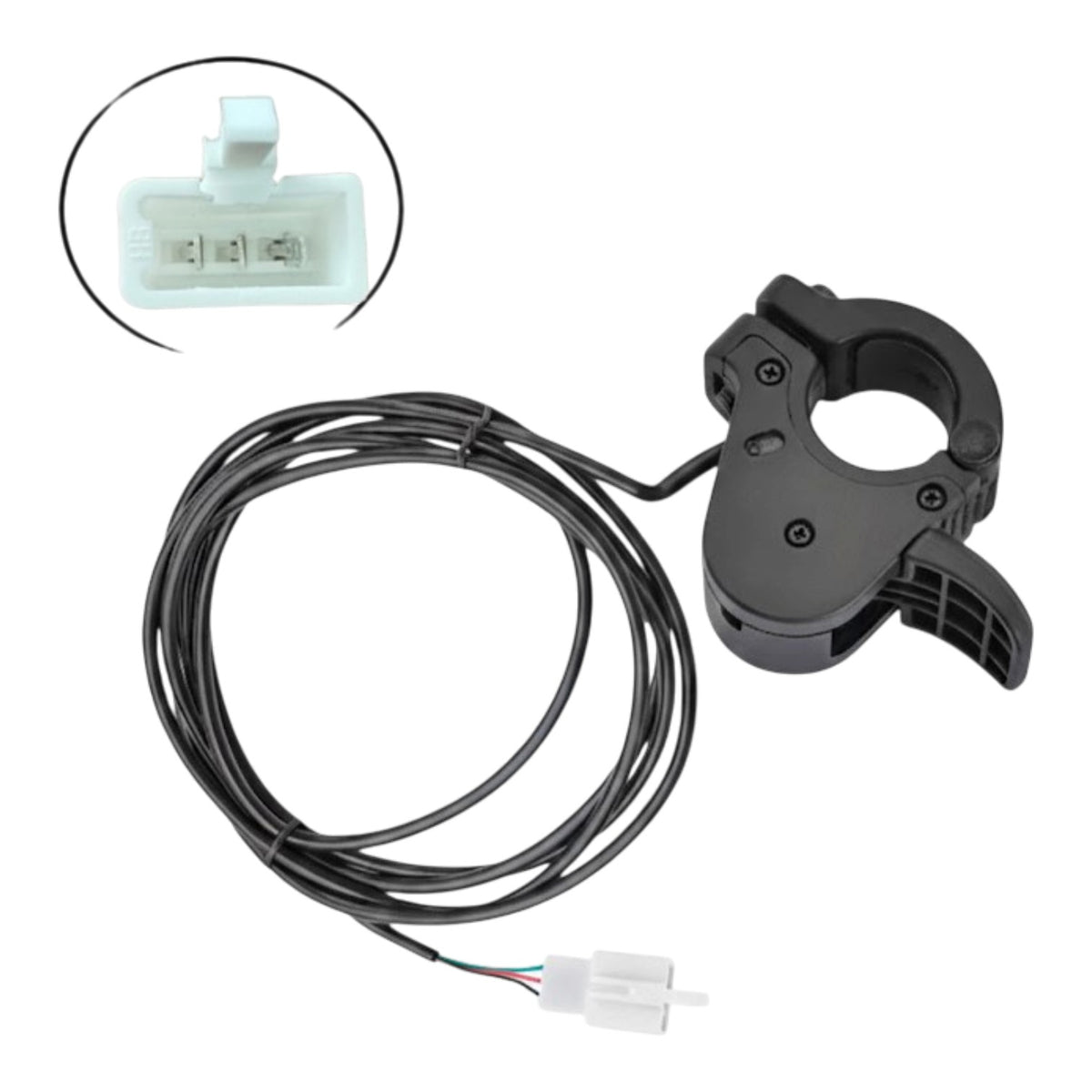 E-Bike Gaz Kolu (300X) (190 cm Kablolu) (3 Pin) (Nitro Uyumlu) (İthal)