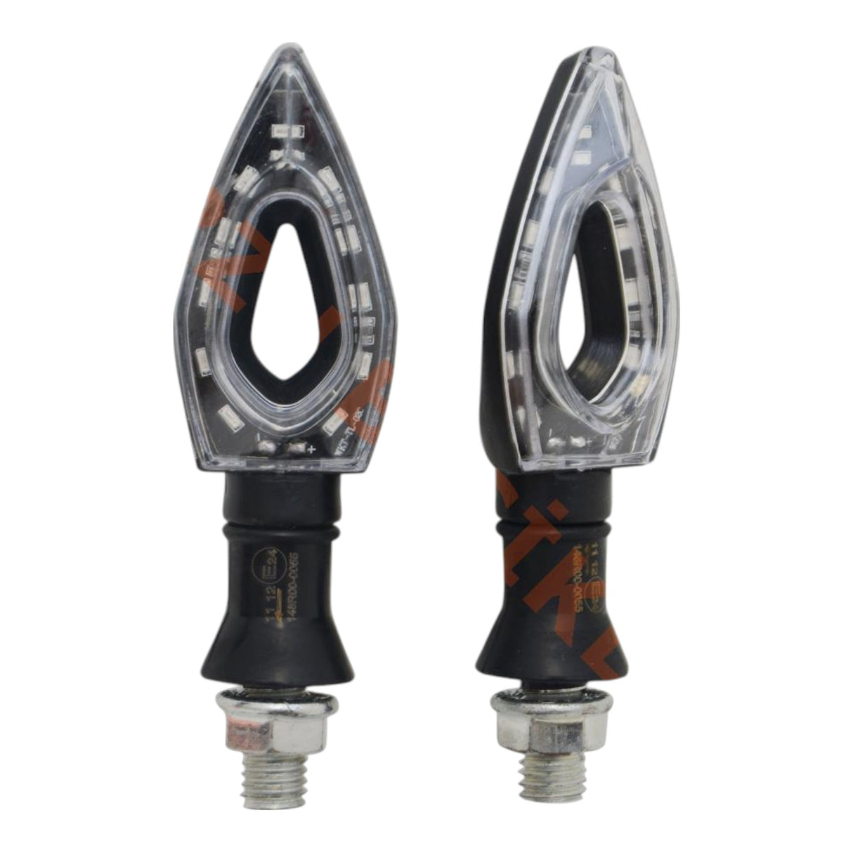 LED Sinyal RT-072 (Sarı Işık) (Takım) Siyah - E Belgeli