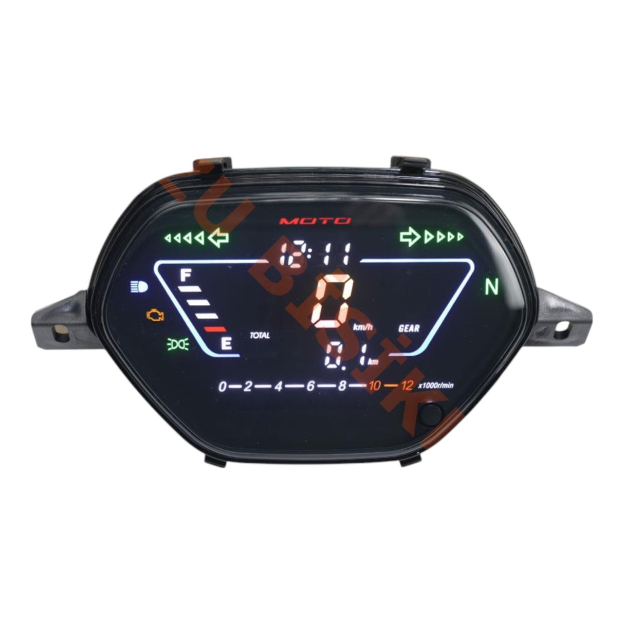 Lifan CUB 100cc Kilometre Saati (Dijital) Monero