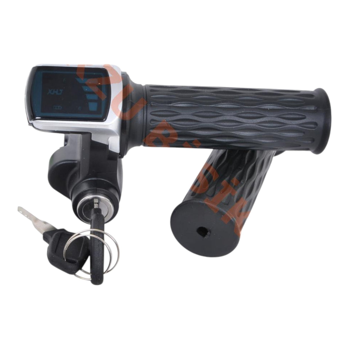 E-Bike Gaz Kolu (Takım) (60V) (Kilitli, Şarj Göstergeli, 3 Tekerlekli)