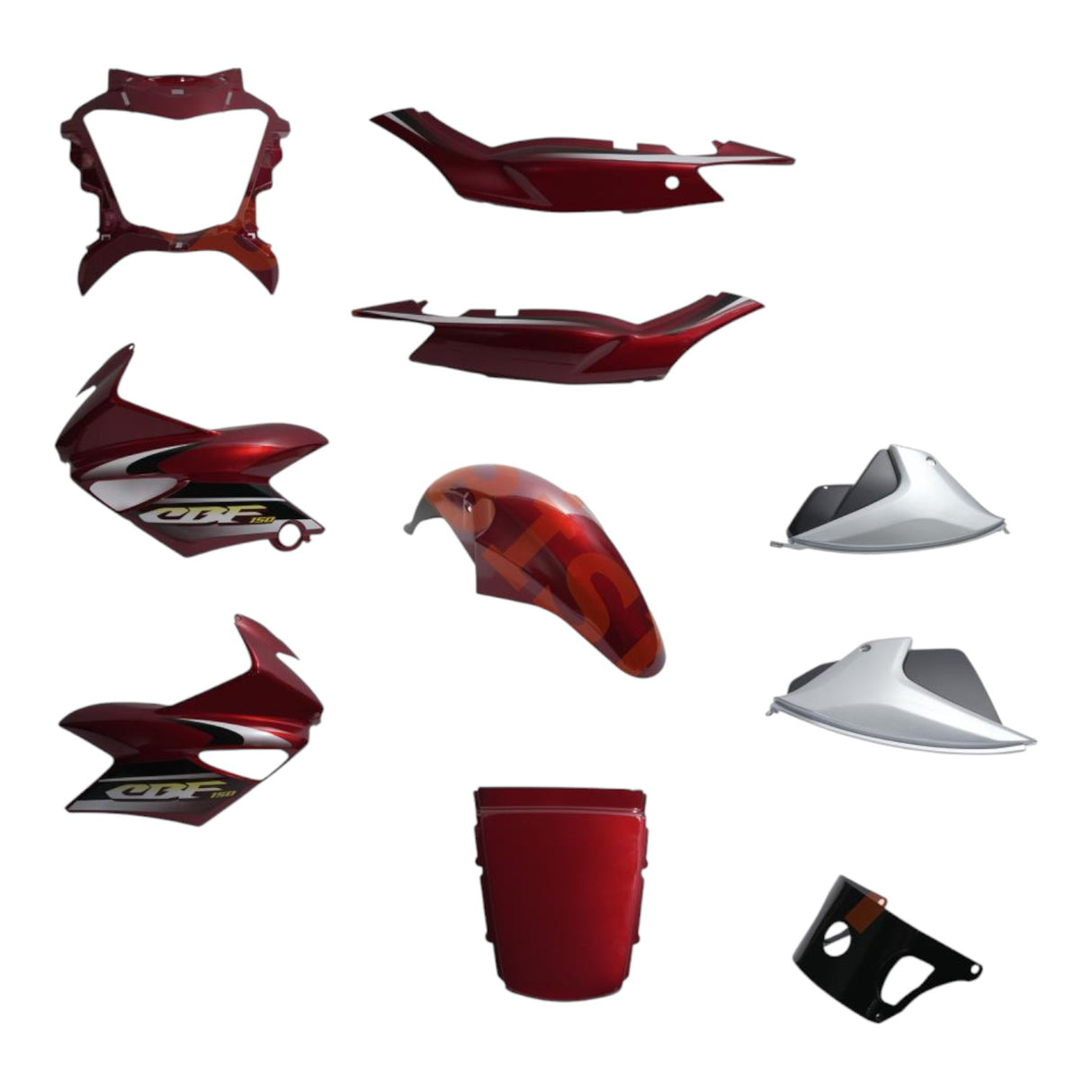 Honda CBF 150 Kaporta Seti (Kırmızı)