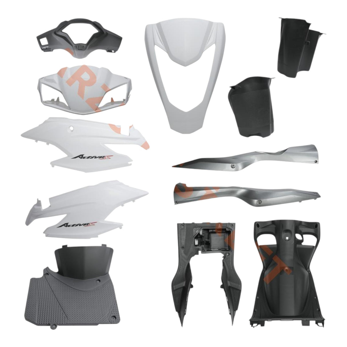 Honda Activa S Kaporta Seti (Beyaz) (Eski Model)