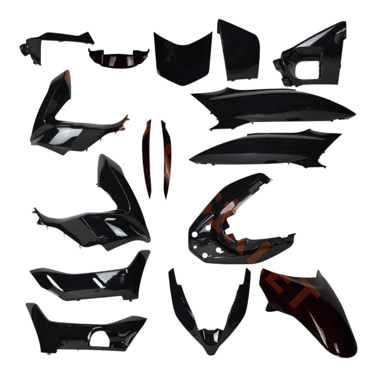 Honda PCX Kaporta Seti (Siyah) (2018-2019)