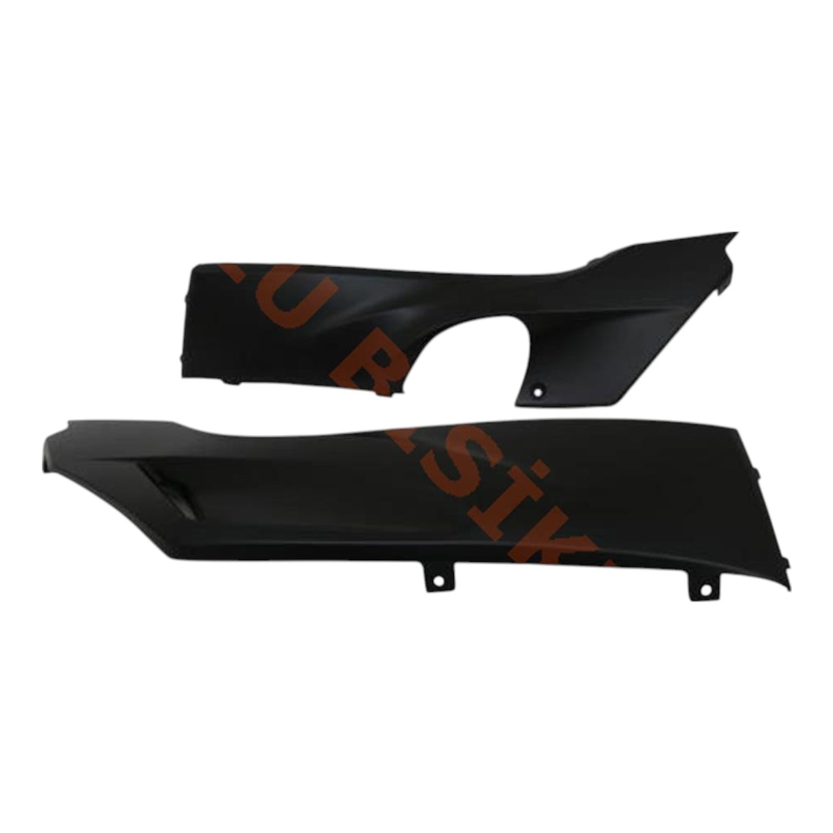 Honda Dio Marşpiyel Takımı (Sağ & Sol) (Mat Siyah)