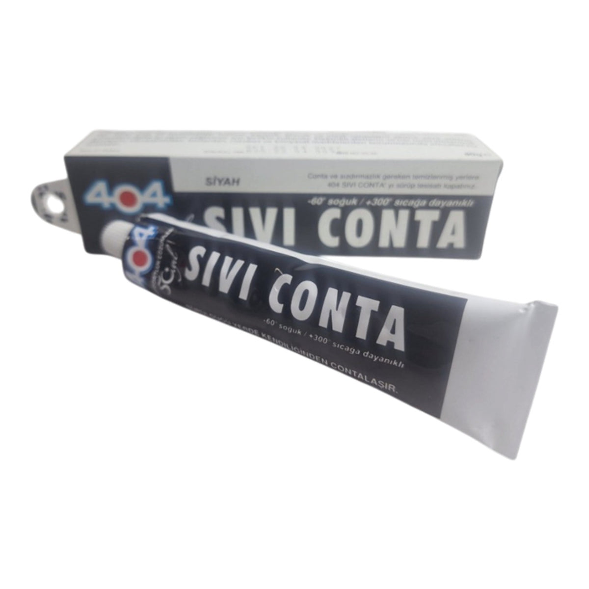 404 Sıvı Conta (Siyah) (80 gr)
