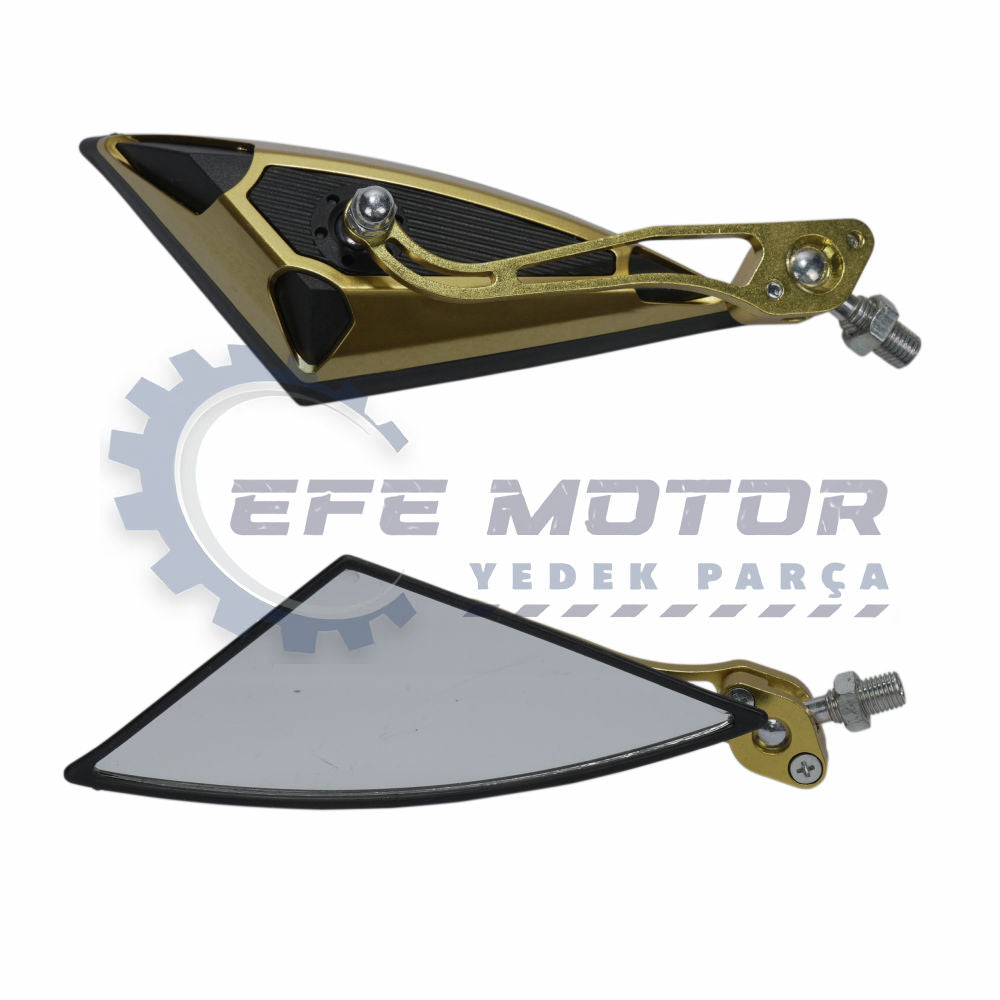 Modifiye Ayna 10mm Adaptör 8mm (Altın)
