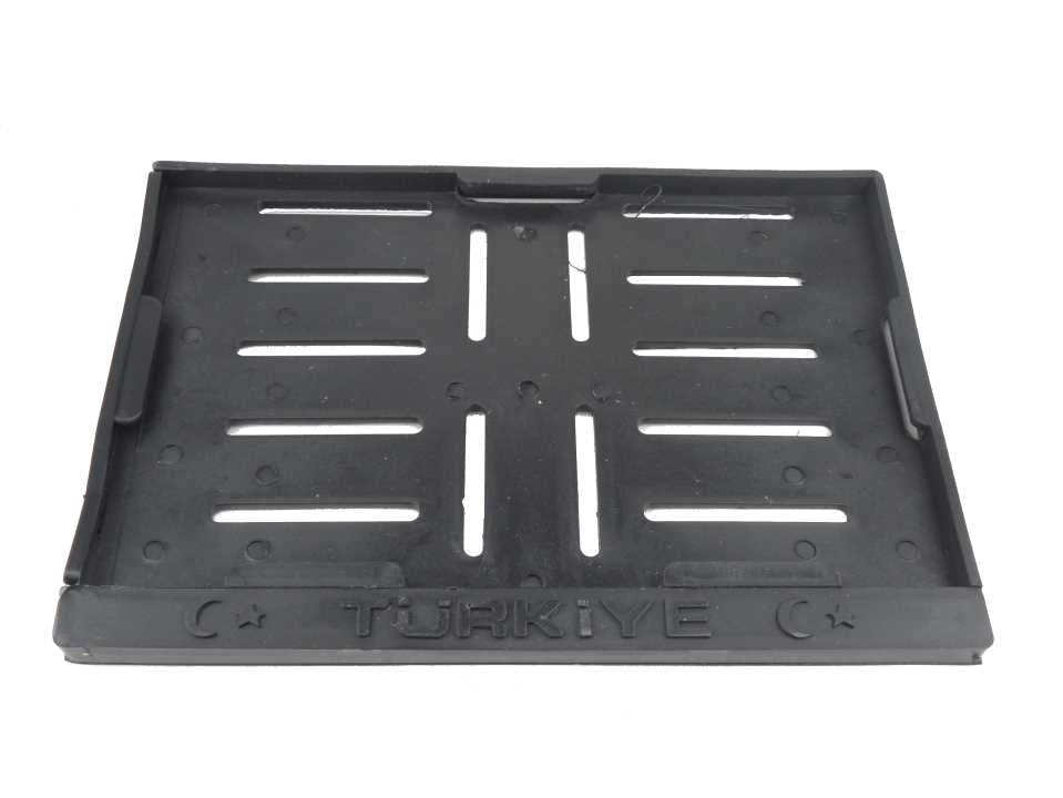 Plastik Plakalık (Siyah) (Bütün Modeller)